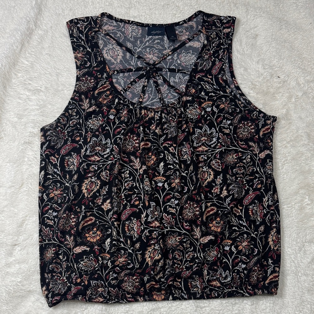Floral Sleeveless Top
